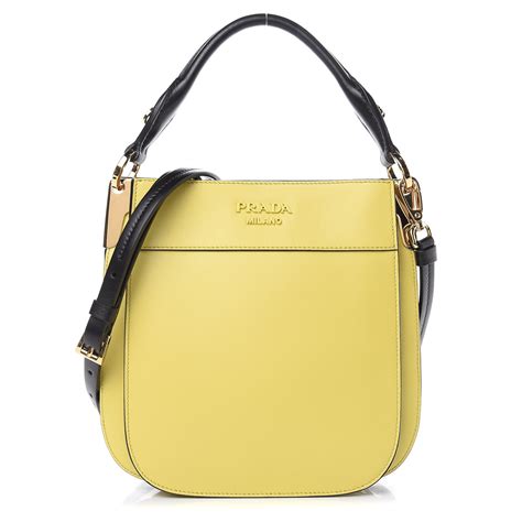 PRADA City Calfskin Small Margit Bag 